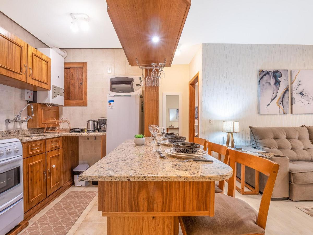 Appartement Palladio 304 - Gramado 400 Metros Rua Coberta Extérieur photo