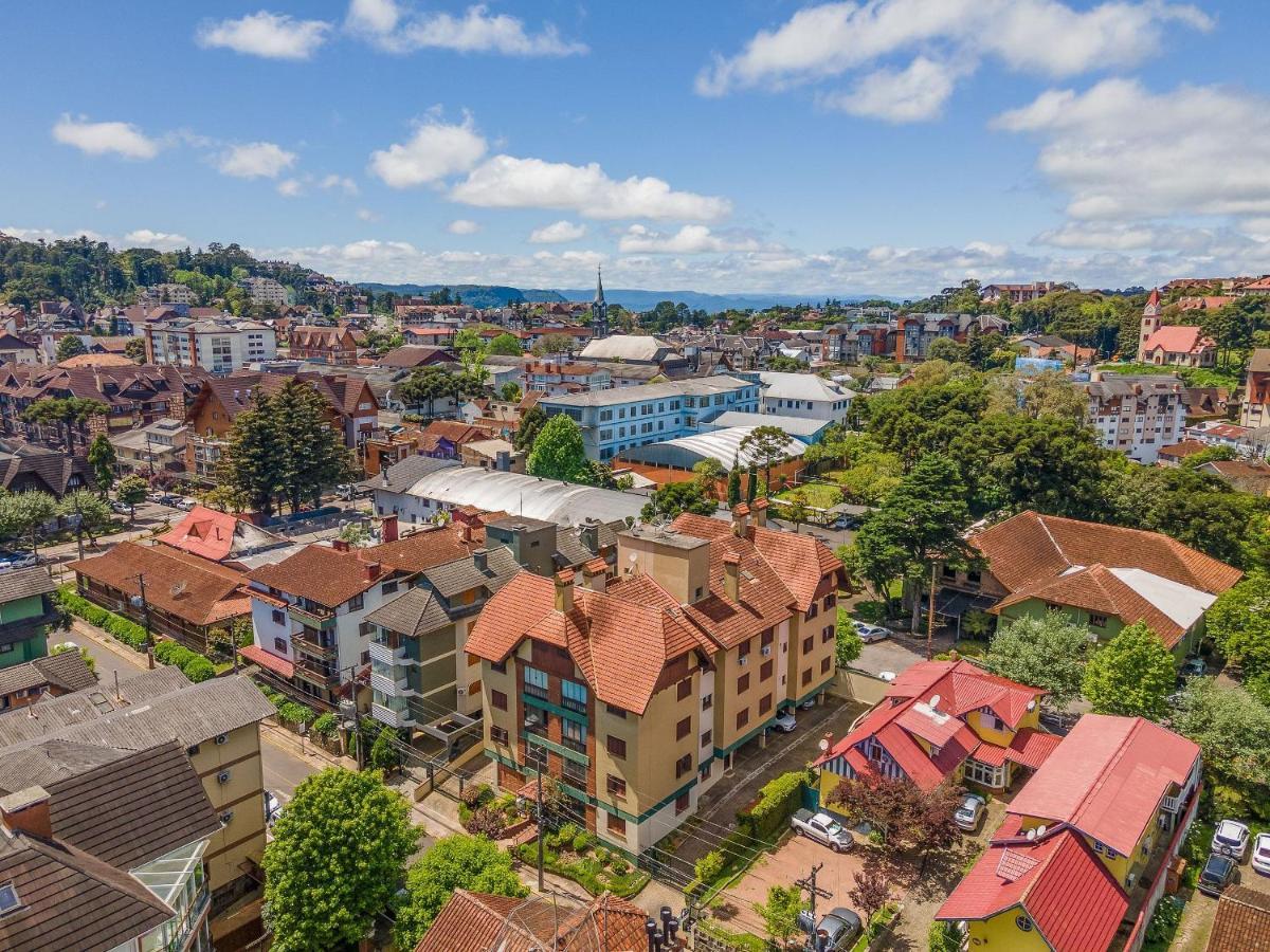 Appartement Palladio 304 - Gramado 400 Metros Rua Coberta Extérieur photo